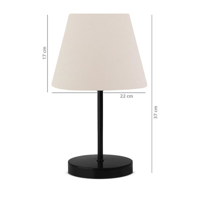 Opviq Lámpara de Mesa Color Crema AYD - 2577